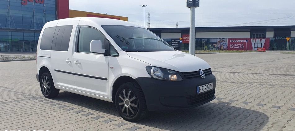 Volkswagen Caddy cena 42900 przebieg: 207900, rok produkcji 2014 z Koszalin małe 781